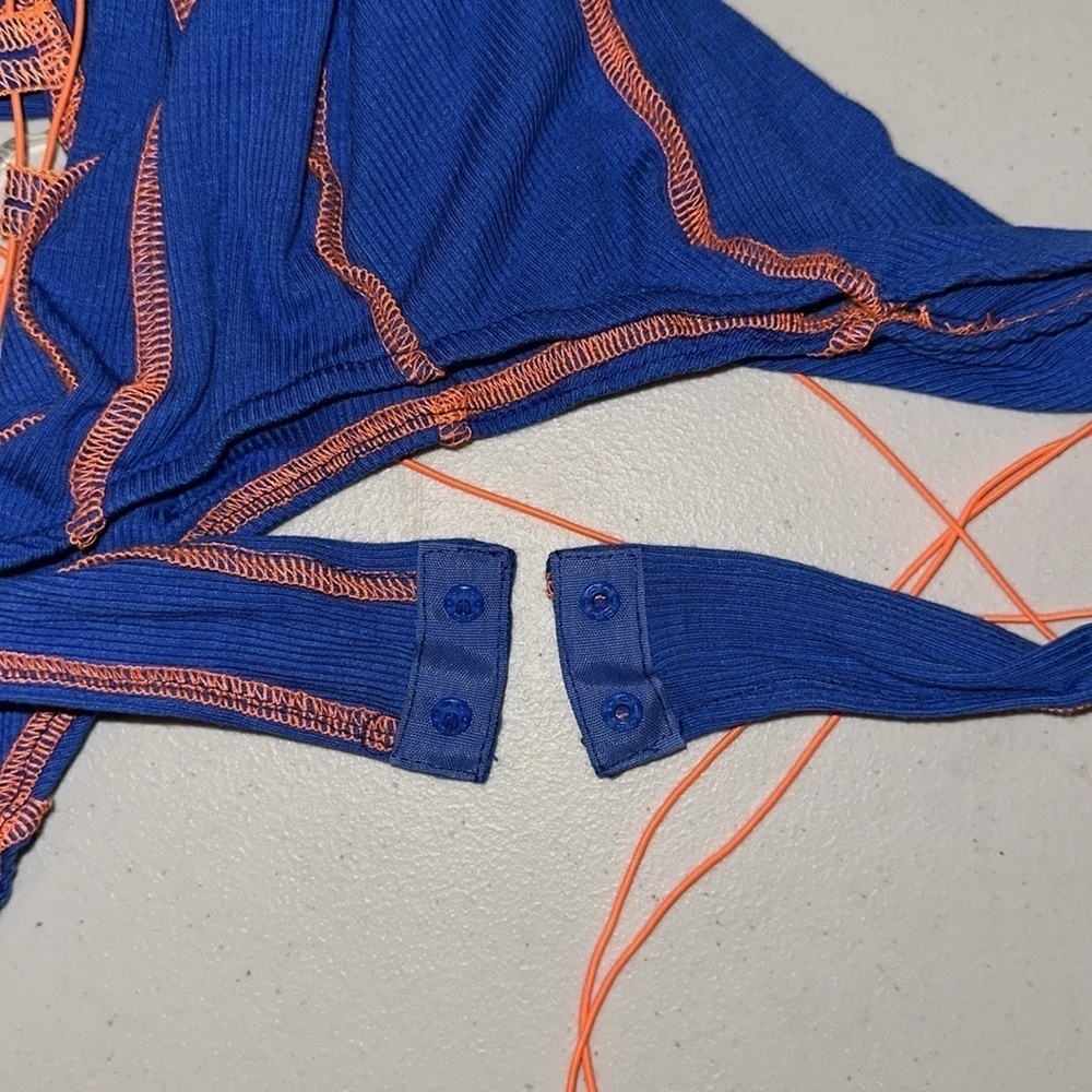 Laced Up Thong Tank Bodysuit - Picture 10 of 11